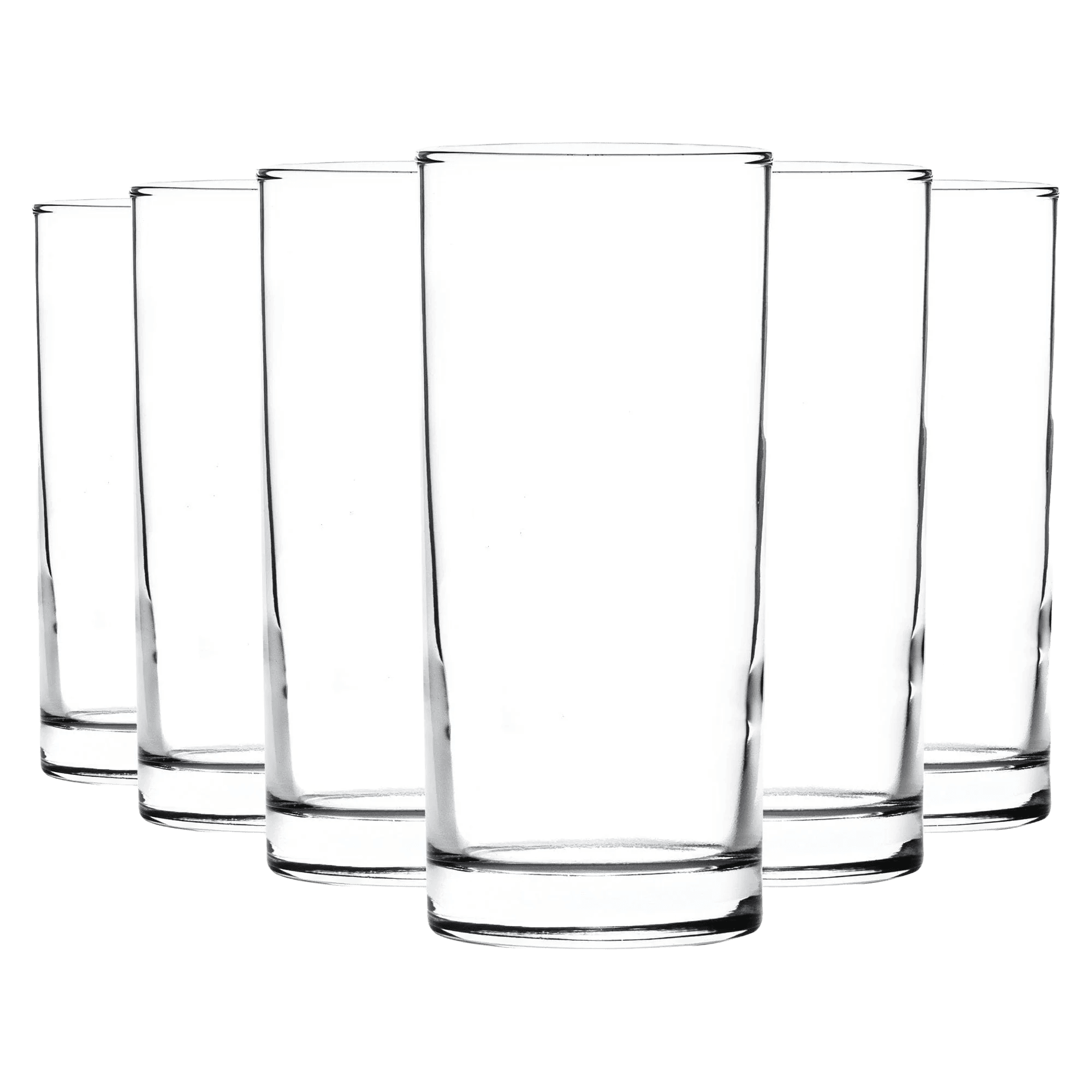 Argon Tableware 6X White 15.4cm (6 Inch) Wide Rimmed Side Plates - Desert Serving Dinner Set Bread Plate - Dishwasher and Microwave Safe Ceramic